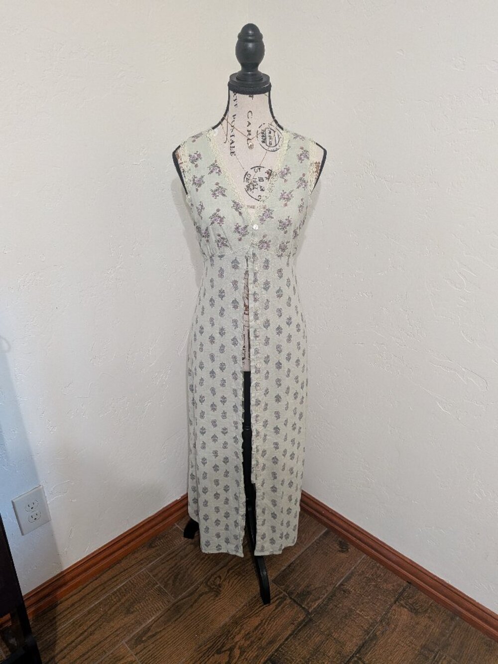 Front button dress